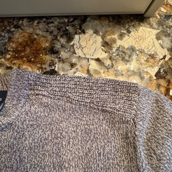 Men’s Chaps 100% cotton grey sweater large - Picture 10 of 10